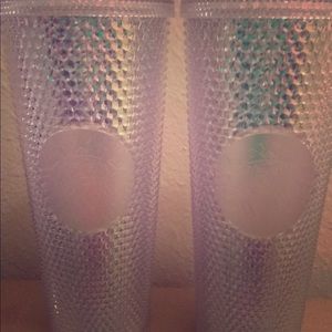 Starbucks Iridescent Studded Tumbler/Cup New set2